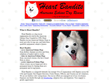 Tablet Screenshot of heartbandits.com